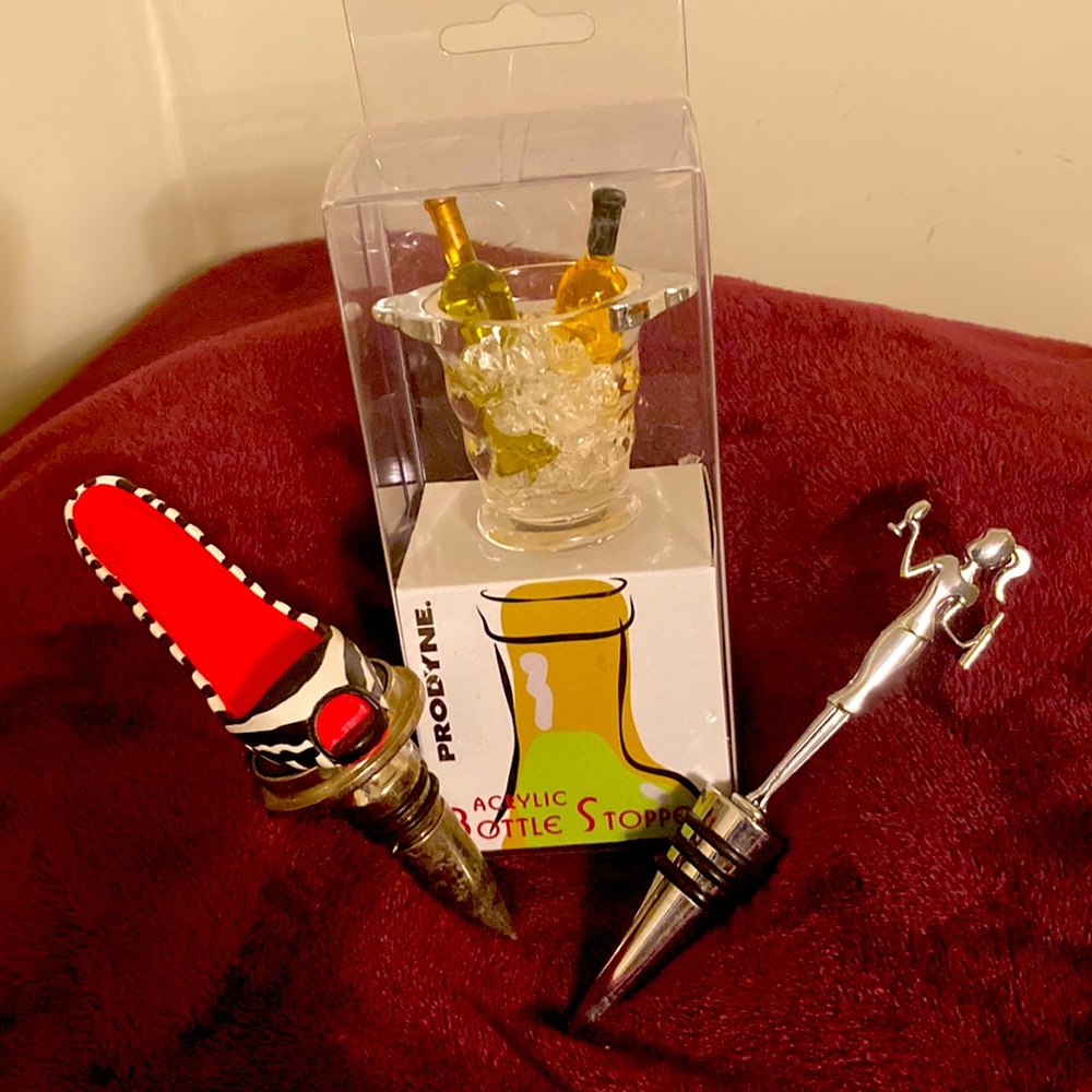 Bottle Stopper with a touch of class!